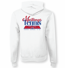 Load image into Gallery viewer, Courtside Tennis Pullover Hoodie in White
