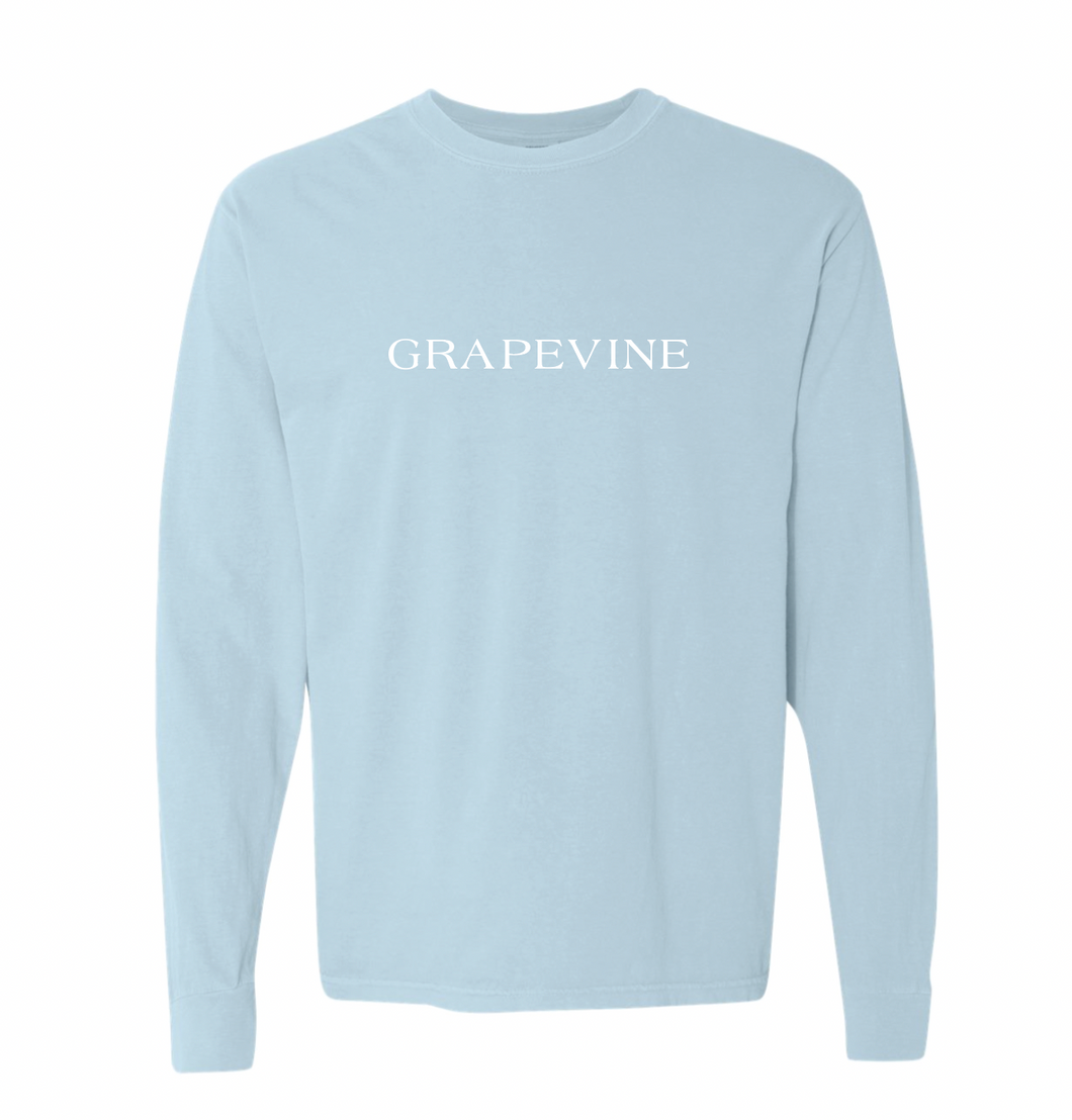 VINESIDE LS Tee in Chambray