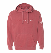 Load image into Gallery viewer, VINESIDE PO Hoodie by Comfort Colors in Red
