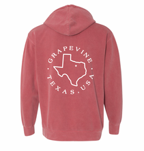 Load image into Gallery viewer, VINESIDE Staple PO Hoodie by Comfort Colors in Red
