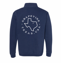 Load image into Gallery viewer, VINESIDE 1/4-Zip Pullover by Comfort Colors in Navy
