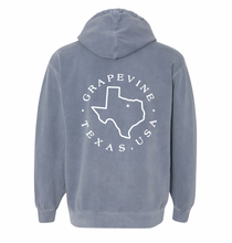 Load image into Gallery viewer, VINESIDE Staple PO Hoodie by Comfort Colors in Faded Denim
