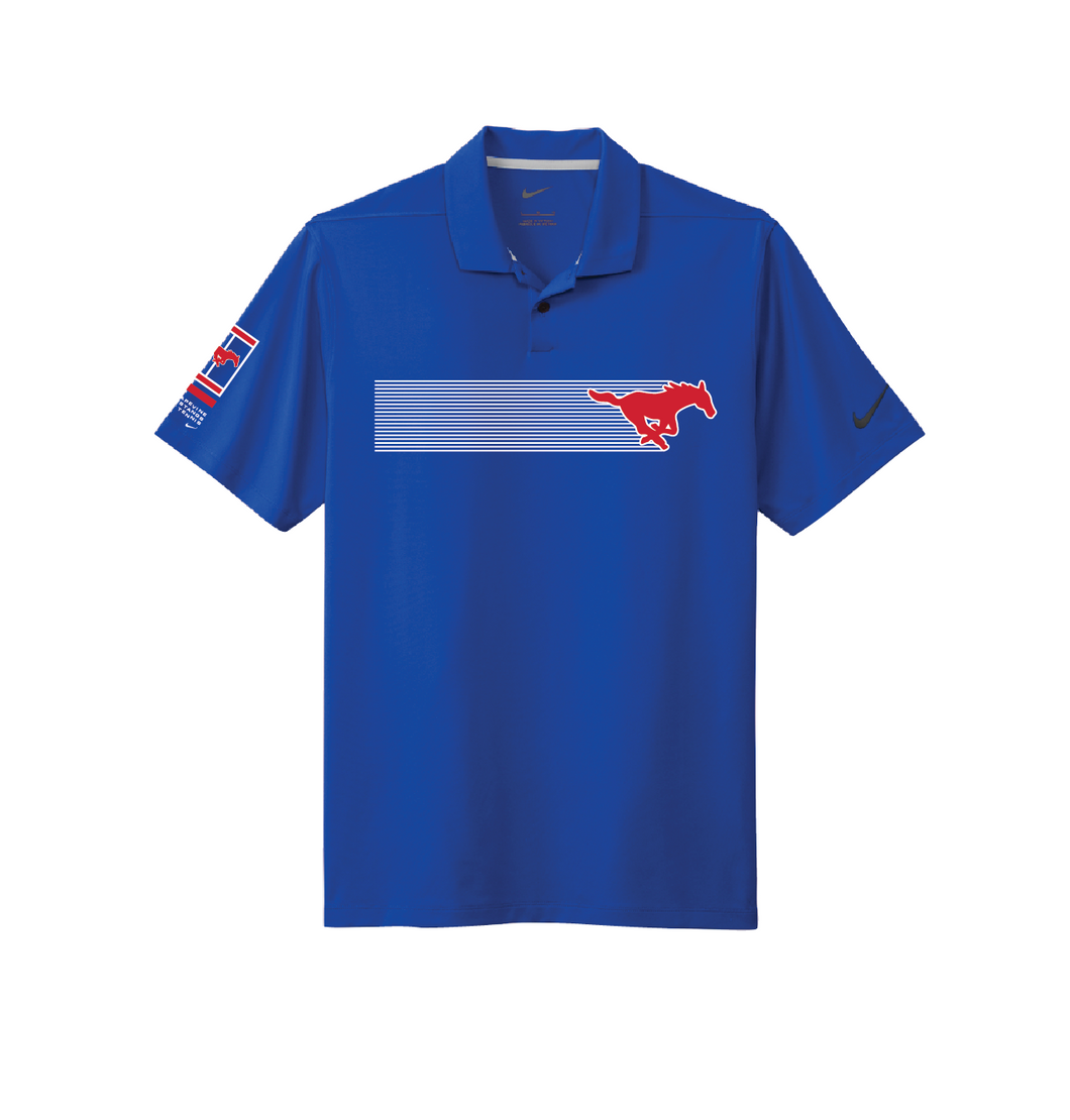 2025 On Tour Tennis Polo in Blue by Nike