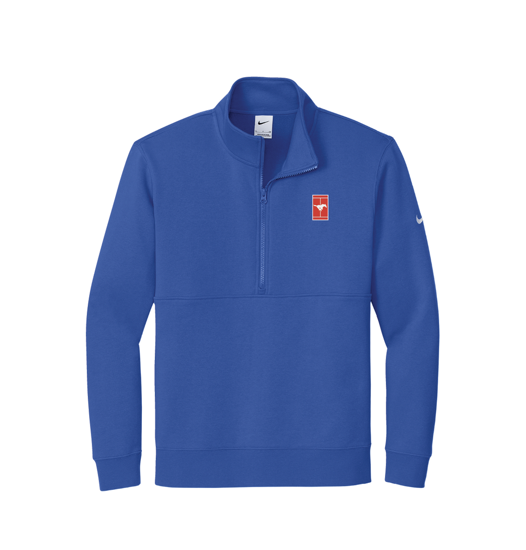 GHS Tennis 1/2 Zip Pullover by Nike in Blue