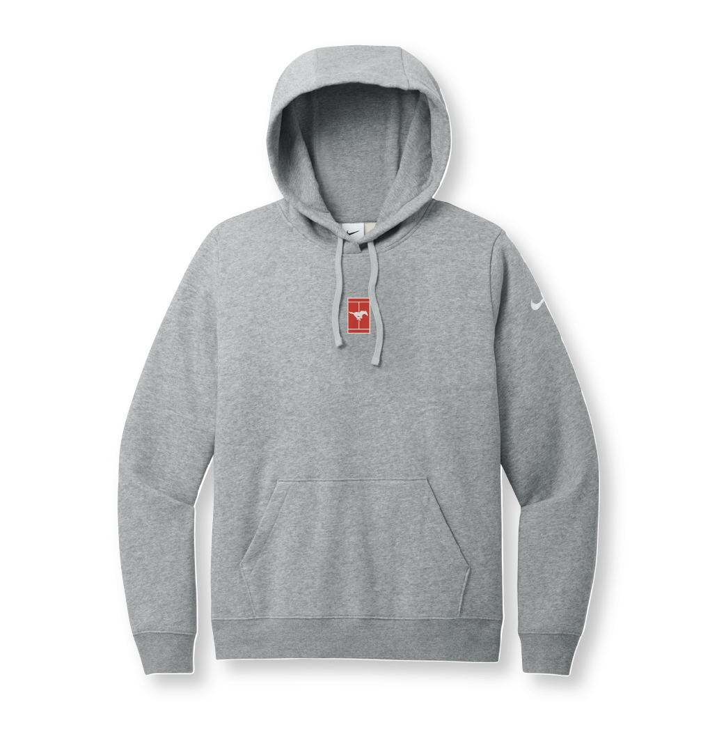 GHS Tennis Women's Pullover Hoodie by Nike in Grey Htr