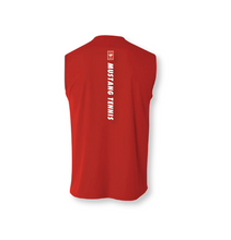 Load image into Gallery viewer, GHS Tennis My Court Sleeveless DriFit in Red
