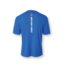 Load image into Gallery viewer, GHS My Court SS Unisex DriFit Tennis Tee in Blue
