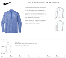 Load image into Gallery viewer, Mens Soccer FC 1/2 Zip Lightweight Pullover by Nike in Blue
