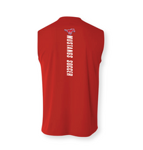 Load image into Gallery viewer, GHS Mens Soccer Reppin&#39; Sleeveless DriFit in Red
