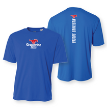 Load image into Gallery viewer, GHS Mens Soccer All Out DriFit SS Tee in Blue
