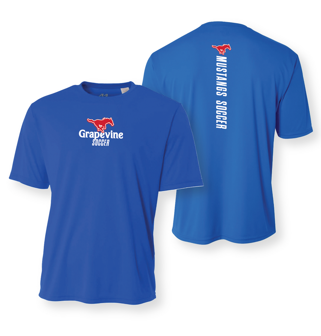 GHS Mens Soccer All Out DriFit SS Tee in Blue