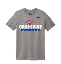 Load image into Gallery viewer, GHS Mens Soccer My Stang SS DriFit Tee in Grey Htr by Nike
