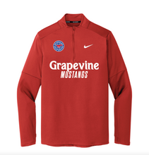 Load image into Gallery viewer, Mens Soccer FC 1/2 Zip Lightweight Pullover by Nike in Red
