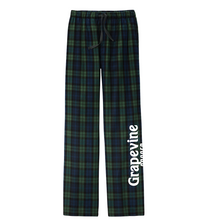 Load image into Gallery viewer, Mens Mustangs Soccer Flannel Pajama Pants in Team Holiday
