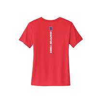 Load image into Gallery viewer, 2025 On Court Ladies SS DriFit Tee in Red by Nike
