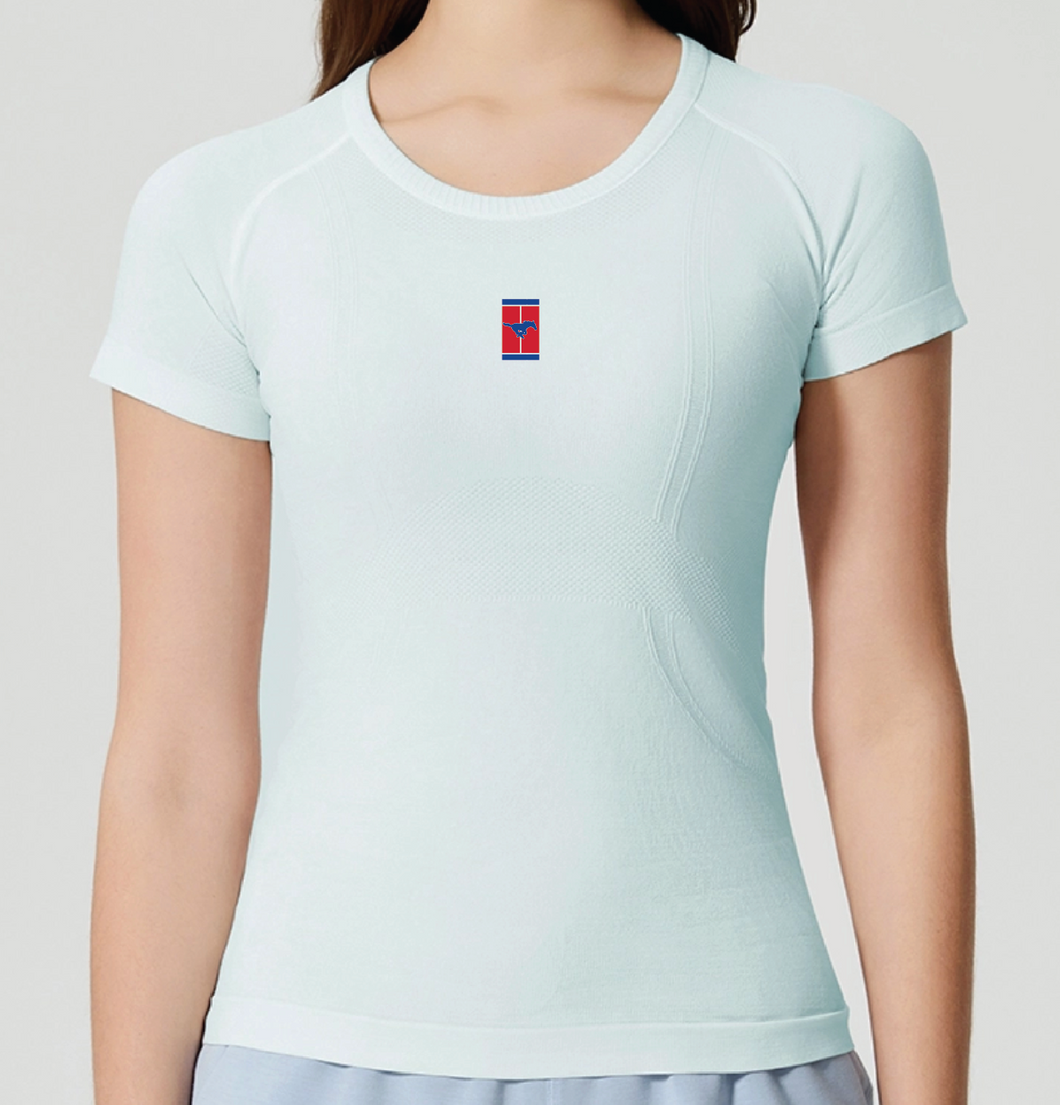 2025 Grand Slam Ladies SS Sport Tee in White