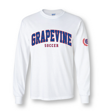 Load image into Gallery viewer, GHS Soccer Headliner White LS Tee
