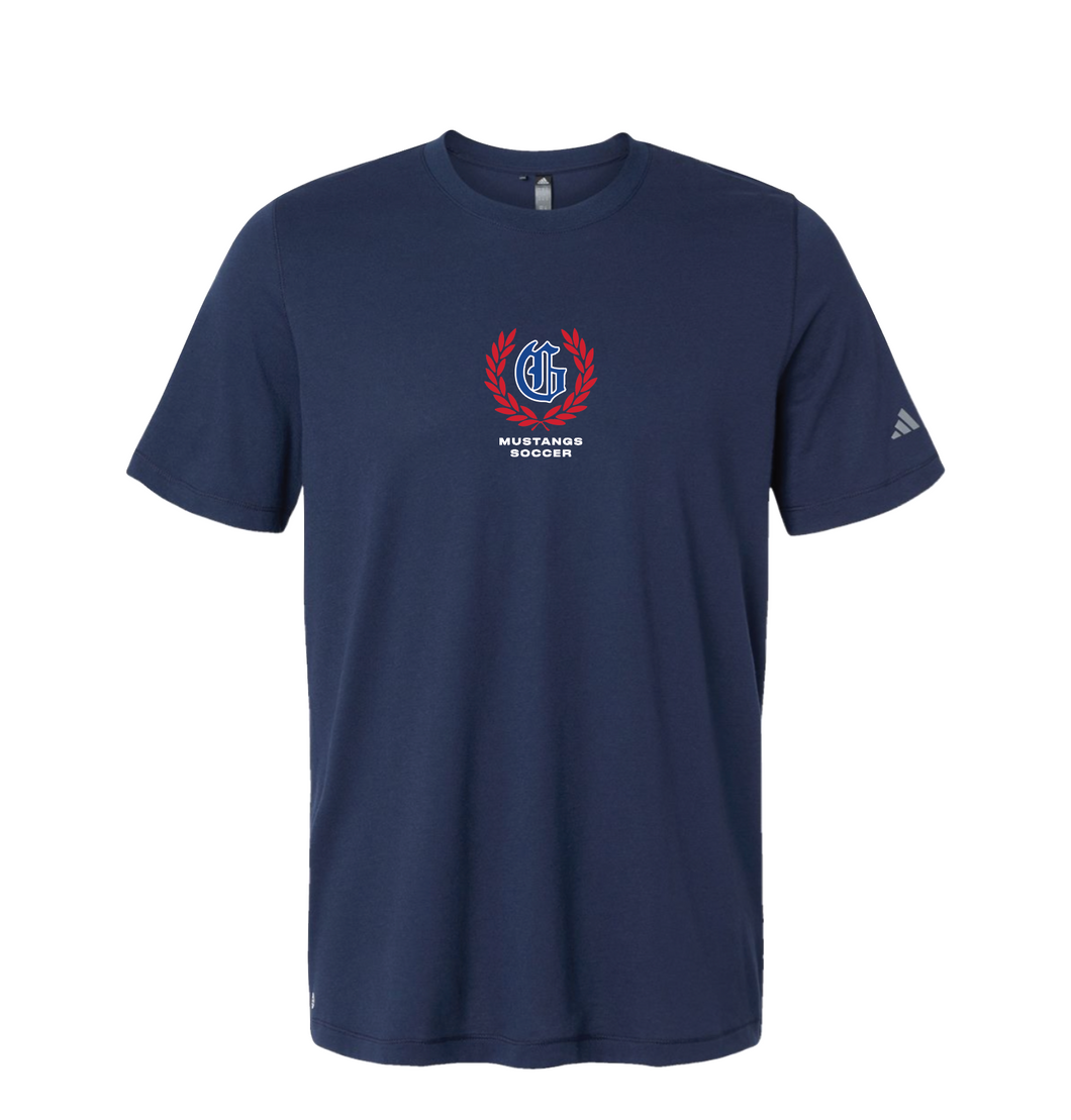 GHS Mens Soccer PREMIER SS Unisex Blended Tee in Navy by adidas