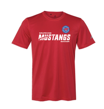 Load image into Gallery viewer, GHS Mens Soccer UNITED SS Unisex Blended Tee in Red by adidas
