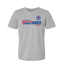 Load image into Gallery viewer, GHS Mens Soccer UNITED SS Unisex Blended Tee in Grey Htr by adidas
