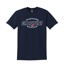 Load image into Gallery viewer, Mens Soccer Advantage SS Tee in Navy
