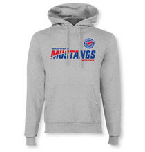 Load image into Gallery viewer, Mens Soccer UNITED PO Hoodie by Champion in Grey Htr
