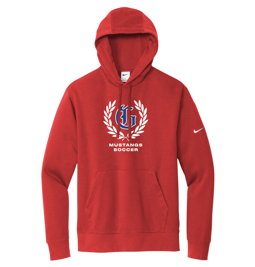 GHS Soccer PREMIER Pullover Hoodie by Nike in Red