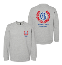 Load image into Gallery viewer, Mens Soccer Premier Grey Htr Crew Sweatshirt by adidas
