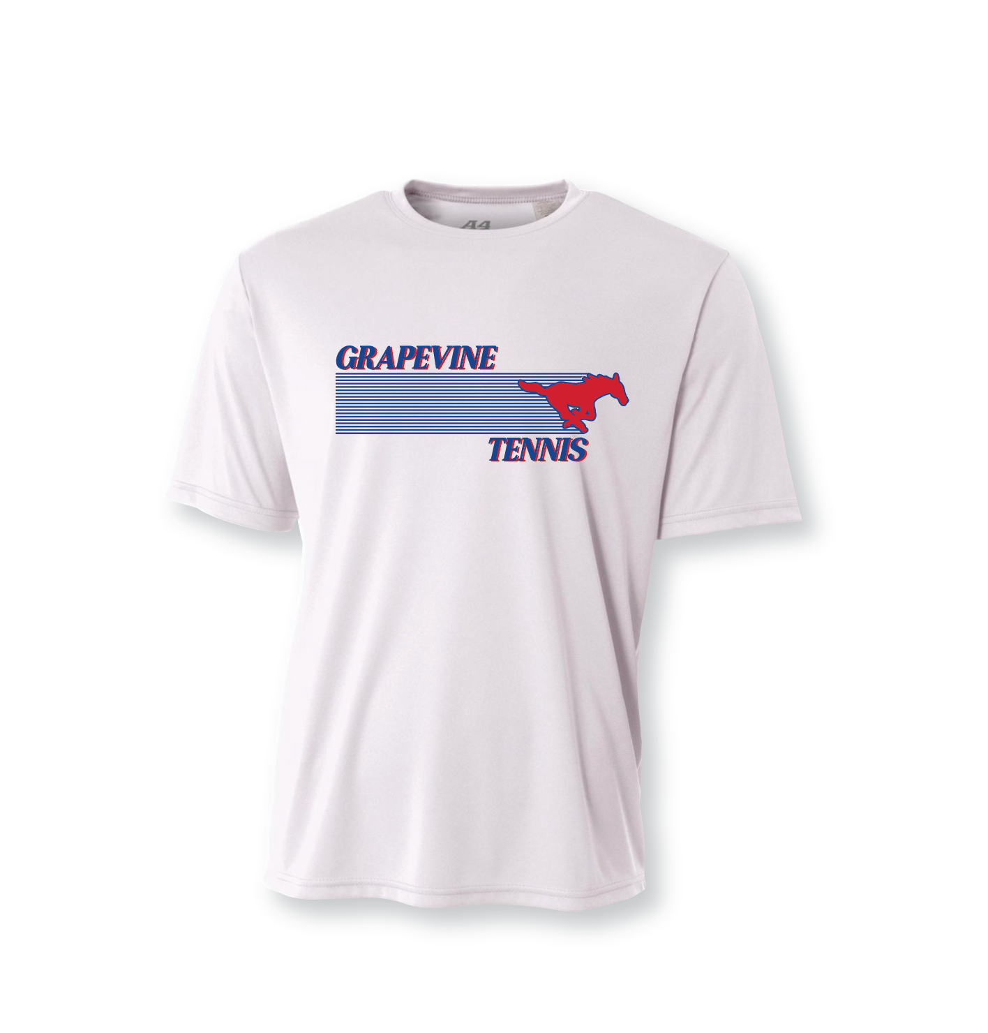 GHS 2025 Tennis Winter GSM Kit — SS DriFit Tee in White
