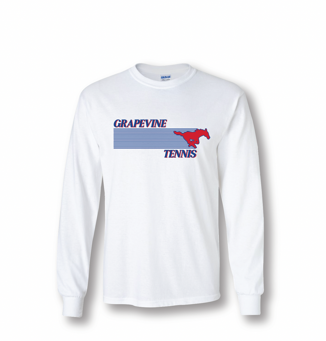 GHS 2025 Tennis Winter Kit — LS Tee in White