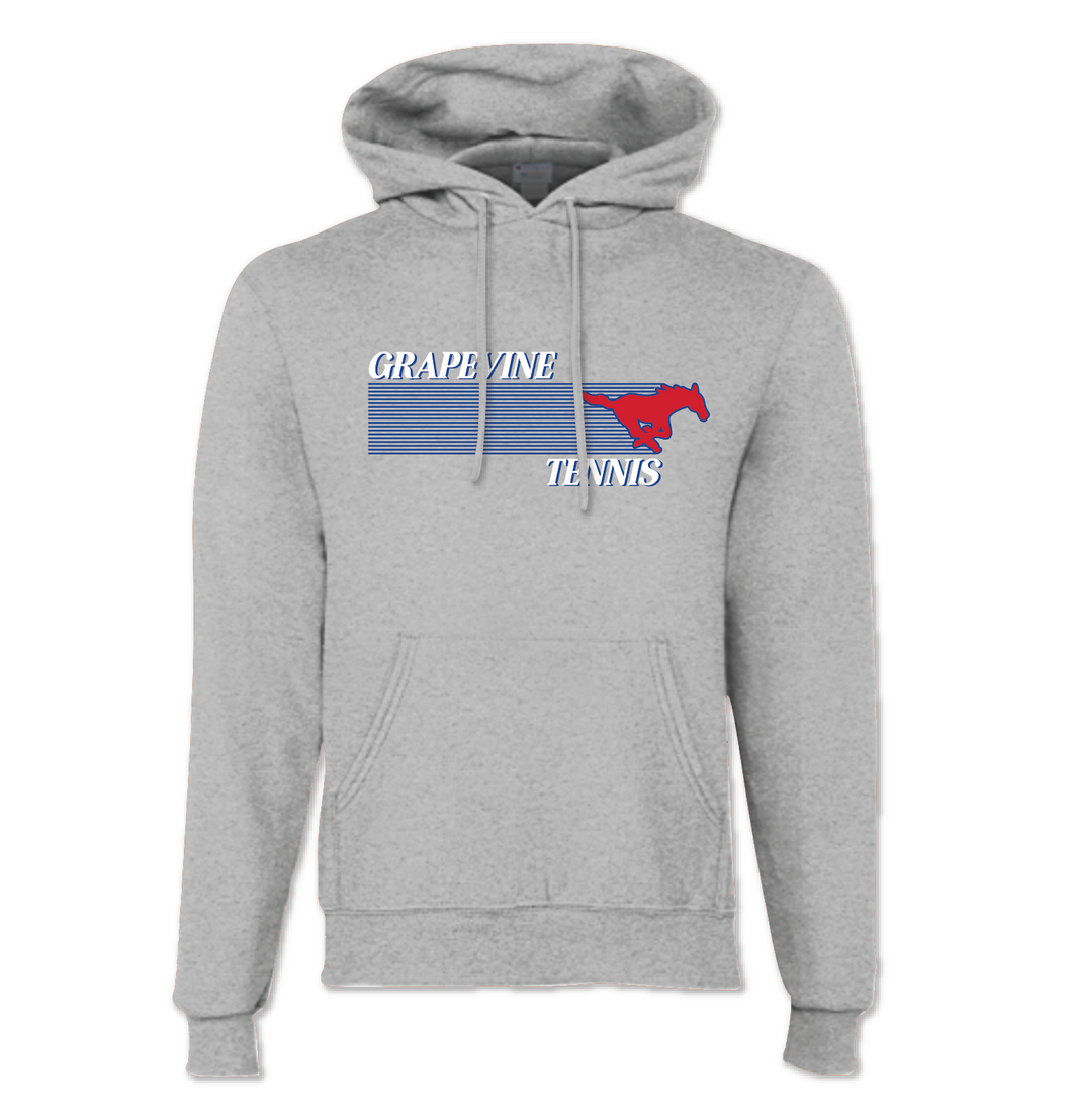 GHS 2025 Tennis Winter Kit — PO Hoodie in Grey Htr