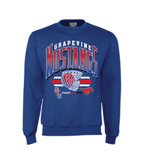 Load image into Gallery viewer, Nostalgia Crew Sweatshirt in Blue
