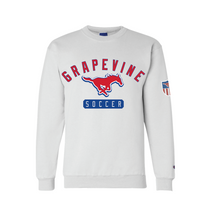 Load image into Gallery viewer, On The Pitch Crew Sweatshirt in White
