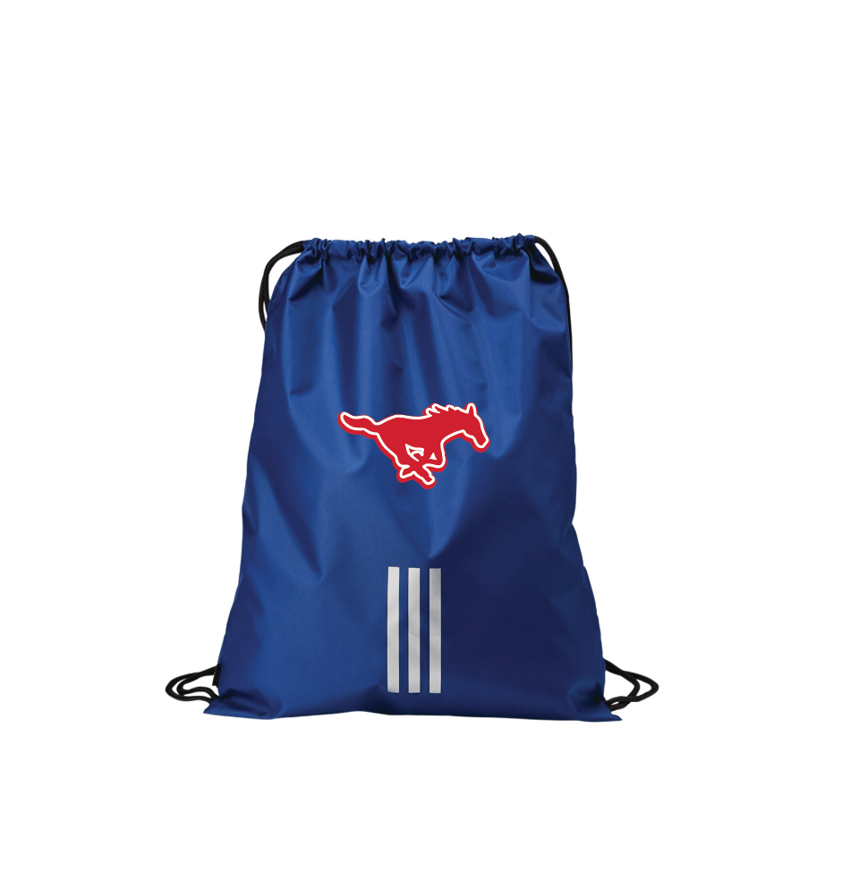 Soccer Travel Cinch Bag by Adidas in Blue